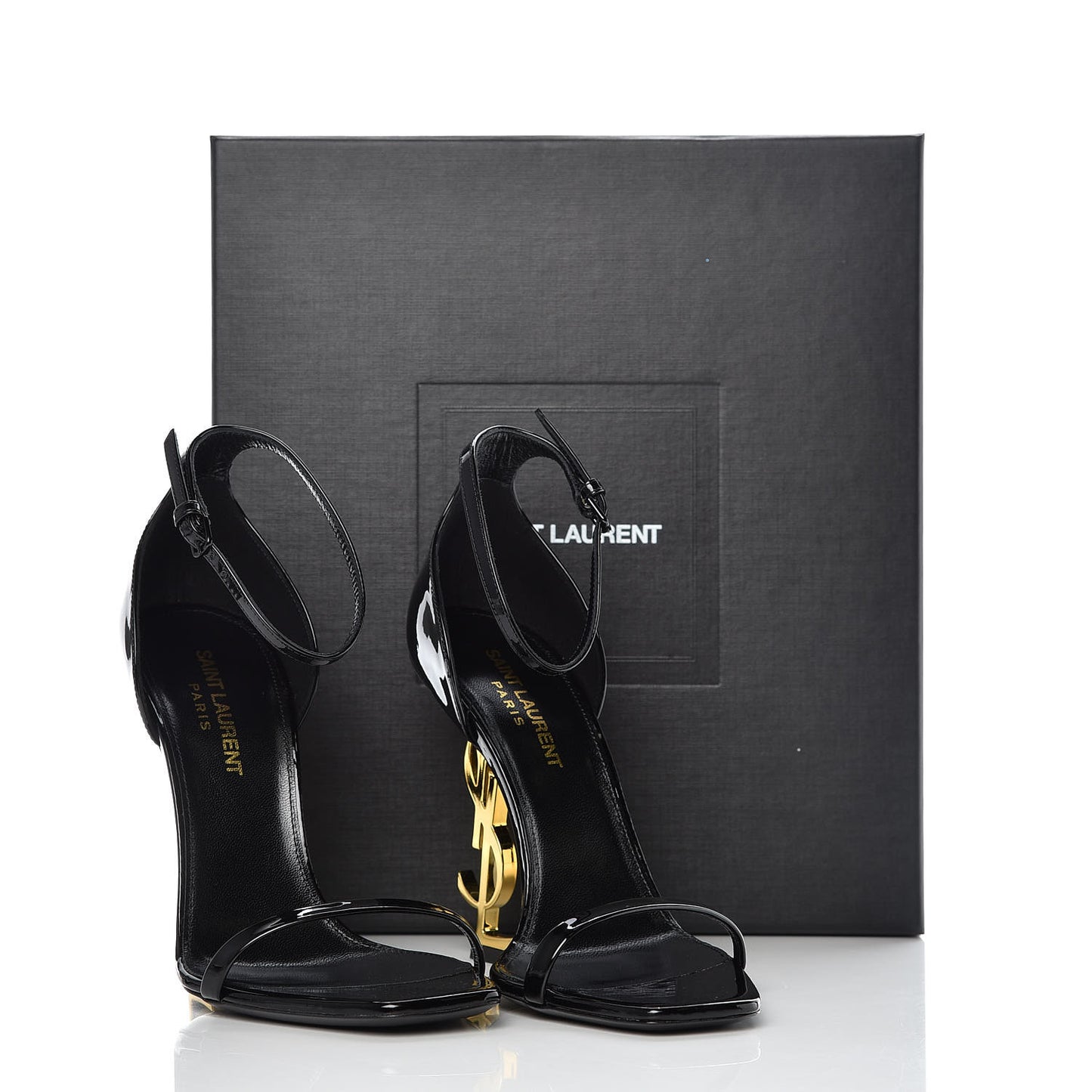 Patent Opyum Sandals 37 Black