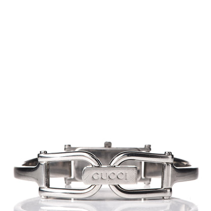 Gucci Stainless Steel 12mm 1500L Horsebit Quartz Watch Black 4 of 6