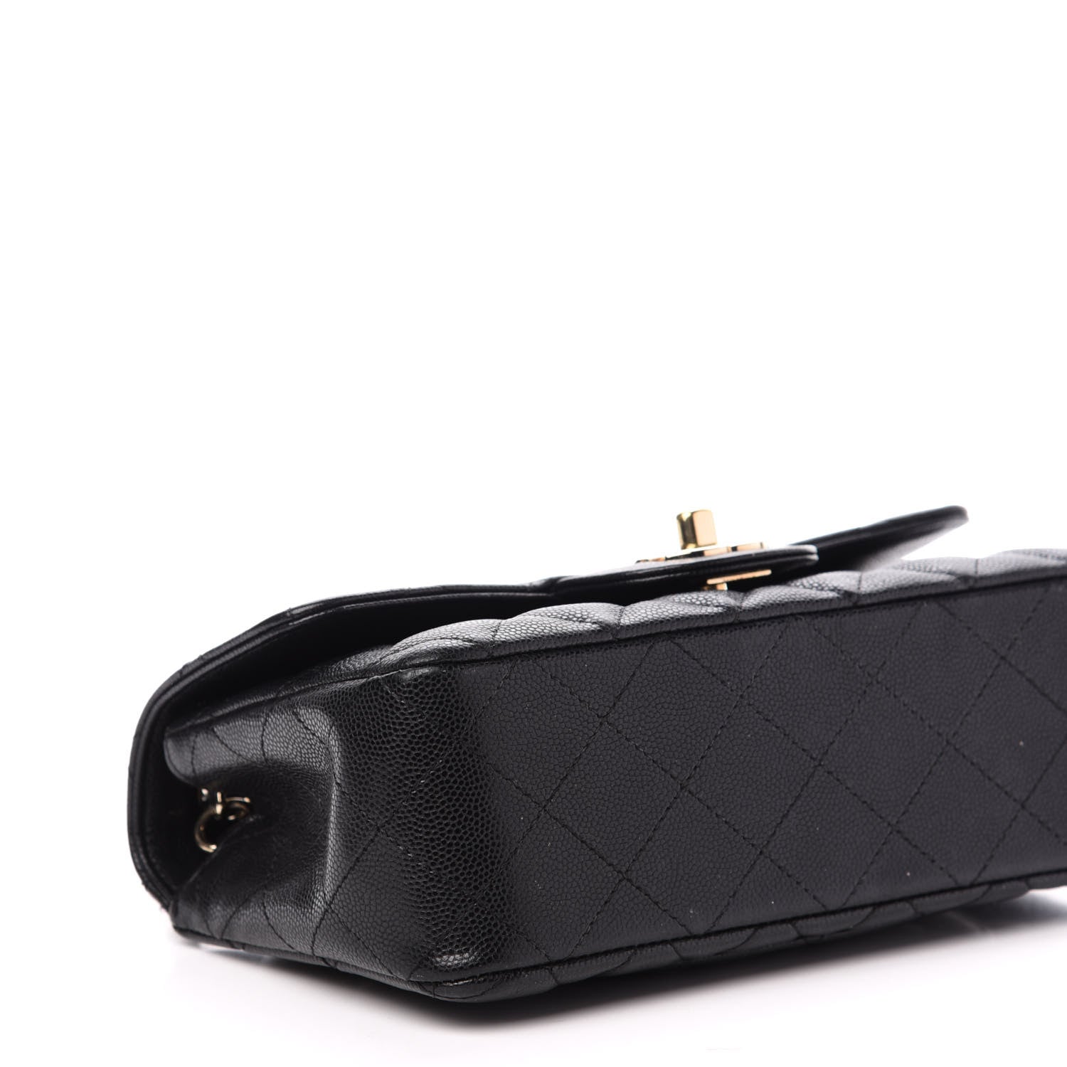 Chanel Caviar Quilted Mini Rectangular Flap Black 9 of 11