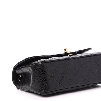 Chanel Caviar Quilted Mini Rectangular Flap Black 9 of 11