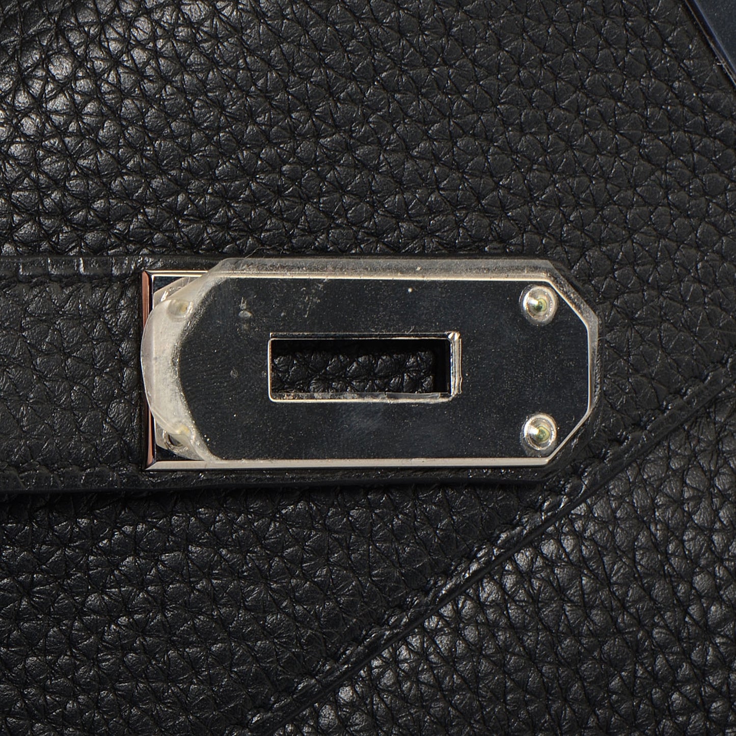 Taurillon Clemence Shoulder Kelly 40 Black