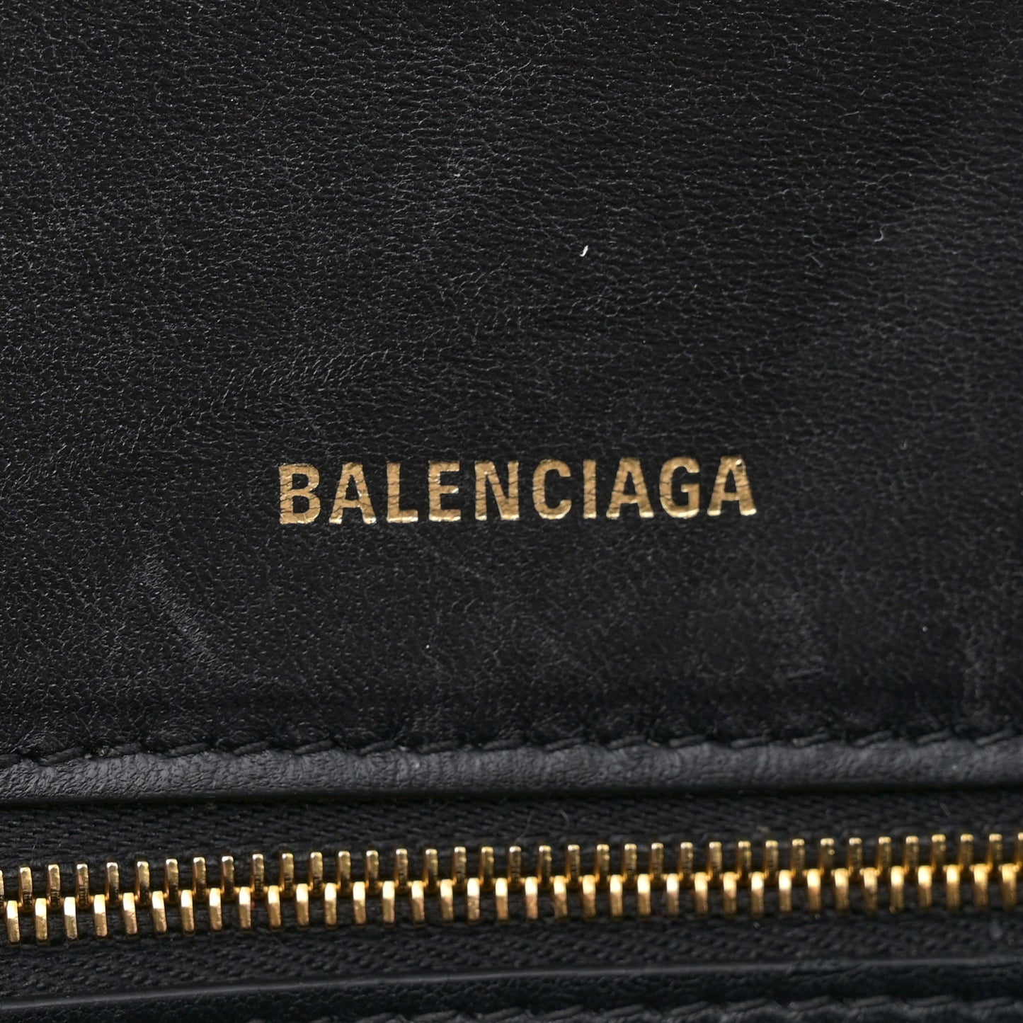 Shiny Box Calfskin Small Hourglass Top Handle Bag Black