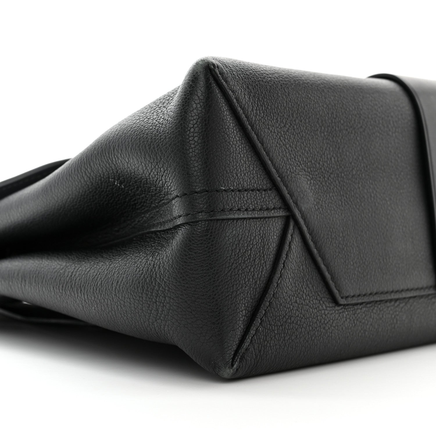 Louis Vuitton Calfskin Monogram Very One Handle Black 9 of 13