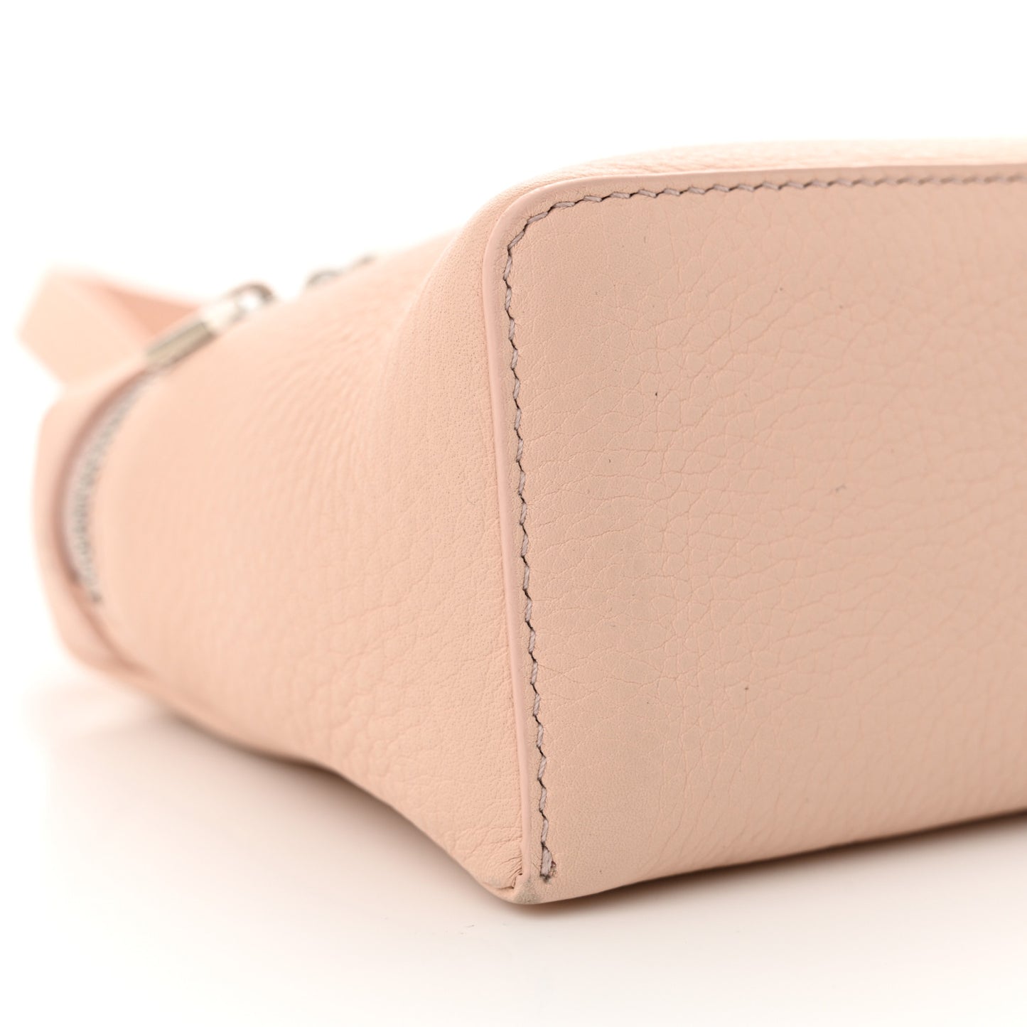 Grained Calfskin L19 Extra Pocket Pouch Candoglia Marble