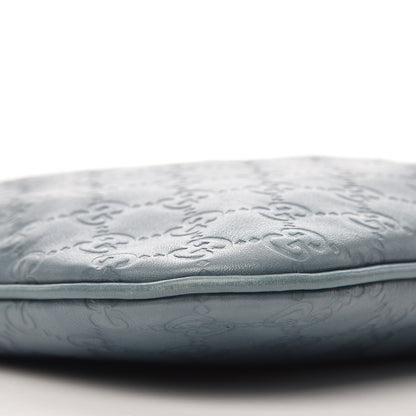 Gucci Guccissima Medium New Britt Hobo Blue 8 of 10