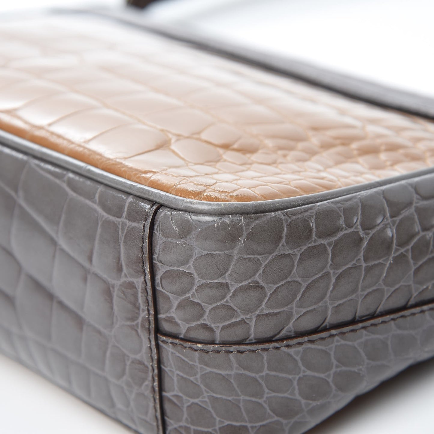 Crocodile Shoulder Bag Multicolor