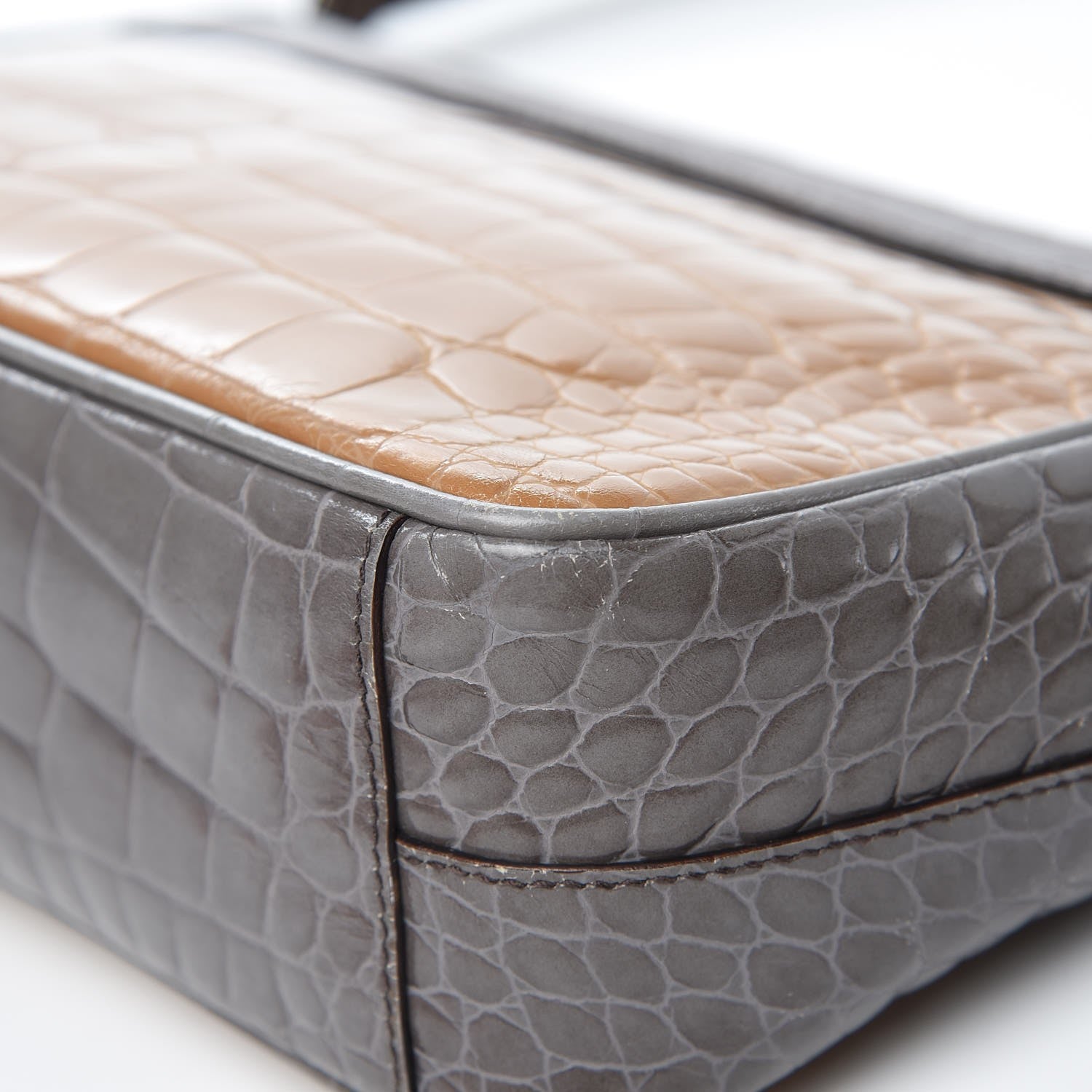Prada Crocodile Shoulder Bag Multicolor 11 of 11