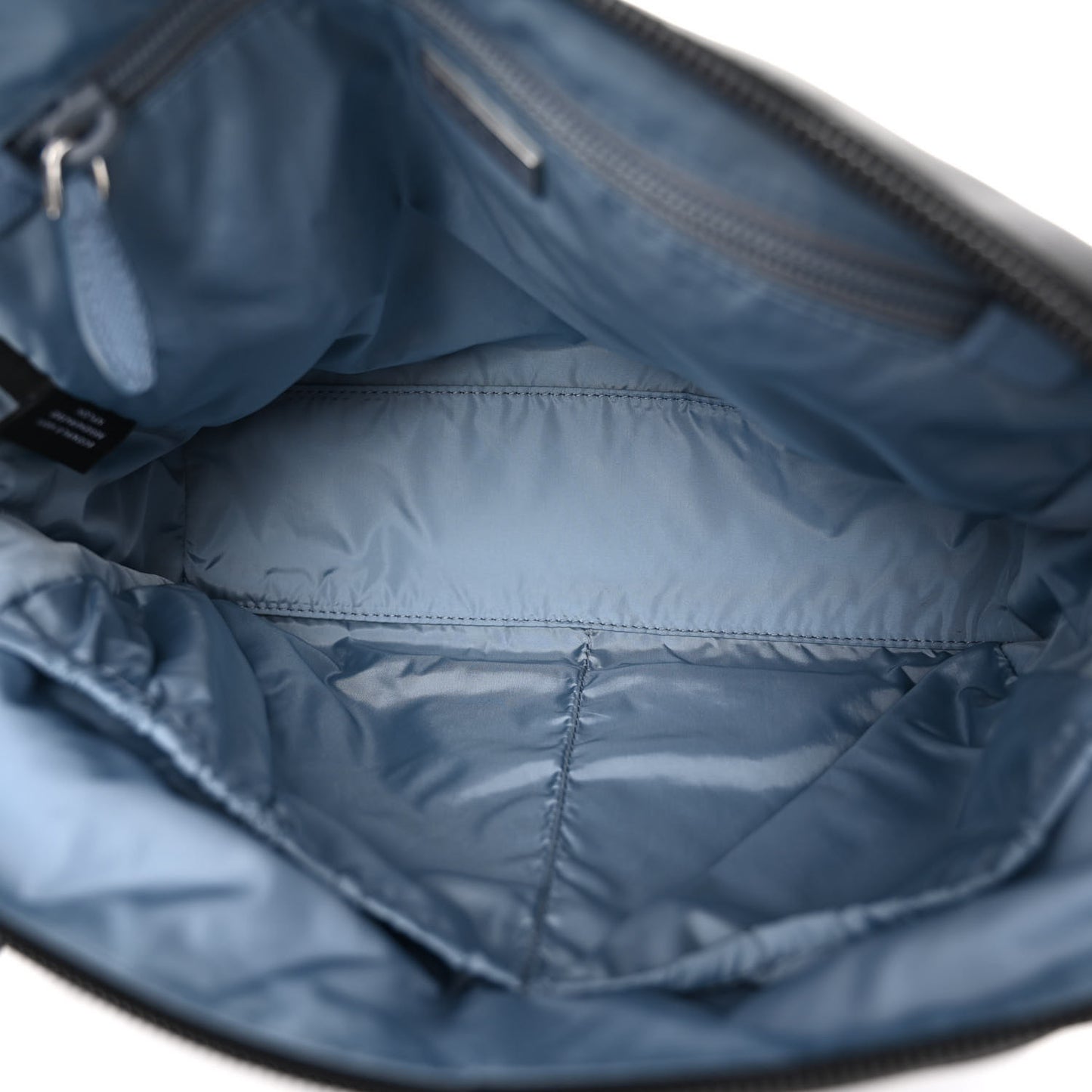 Re-Nylon Saffiano Travel Pouch Black Astrale