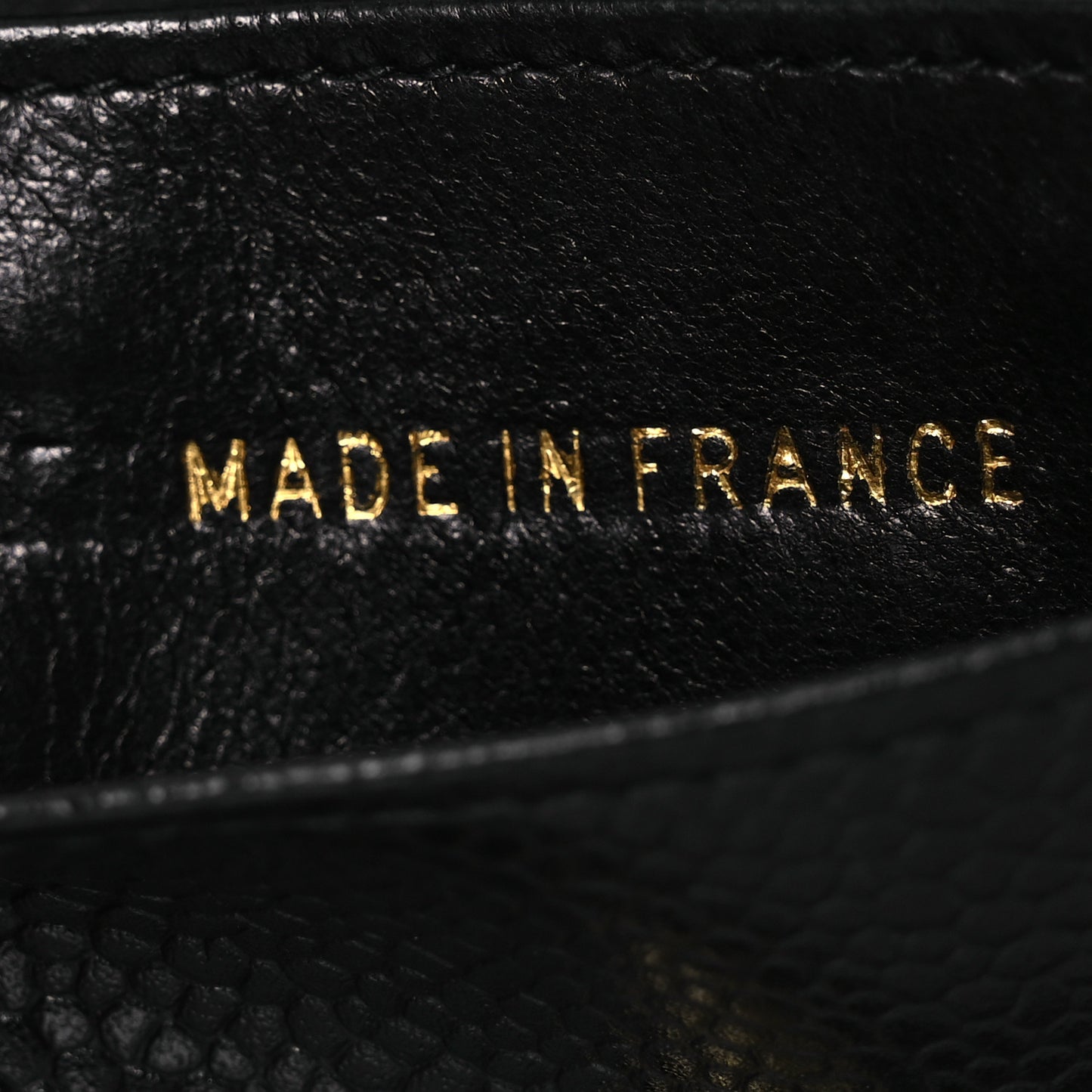 Caviar Timeless CC Flap Card Holder Black