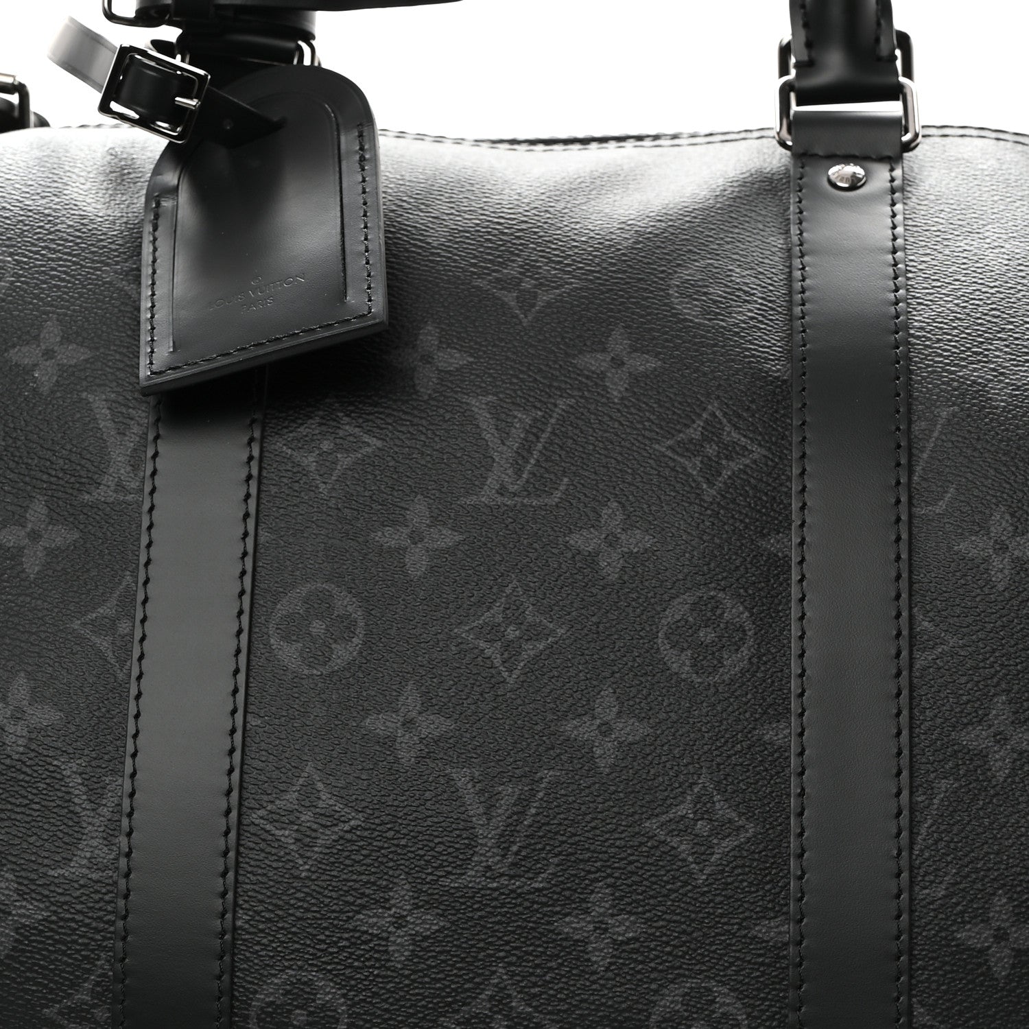 Louis Vuitton Monogram Eclipse Keepall Bandouliere 55 7 of 13