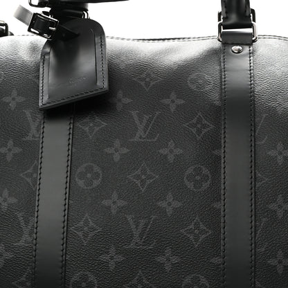 Louis Vuitton Monogram Eclipse Keepall Bandouliere 55 7 of 13