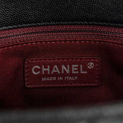 Chanel Caviar Quilted Medium Coco Handle Flap Black 6 of 7