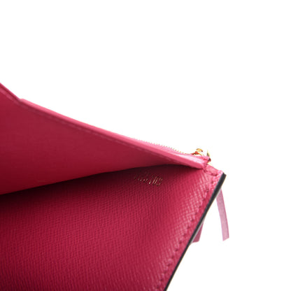 Louis Vuitton Monogram 2019 Christmas Animation Victorine Wallet Fuchsia 7 of 8