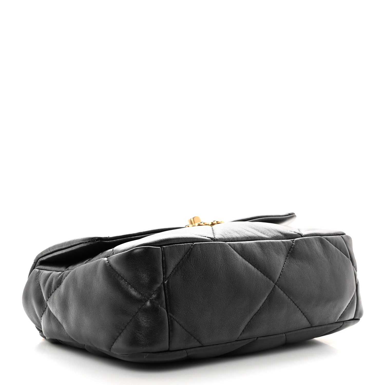 Chanel Lambskin Quilted Medium Chanel 19 Flap Black 4 of 10