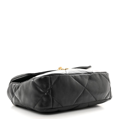 Chanel Lambskin Quilted Medium Chanel 19 Flap Black 4 of 10