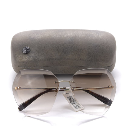 Chanel Cat Eye Sunglasses 71180 Gold Brown 7 of 7