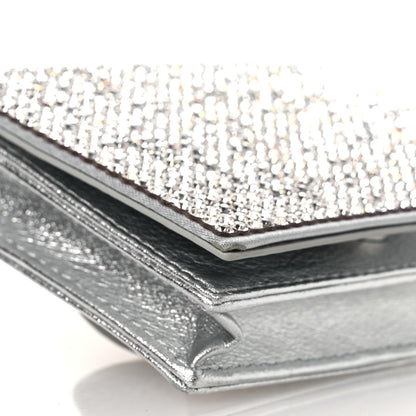Judith Leiber Swarovski Crystal Convertible Belt Bag Silver 8 of 10