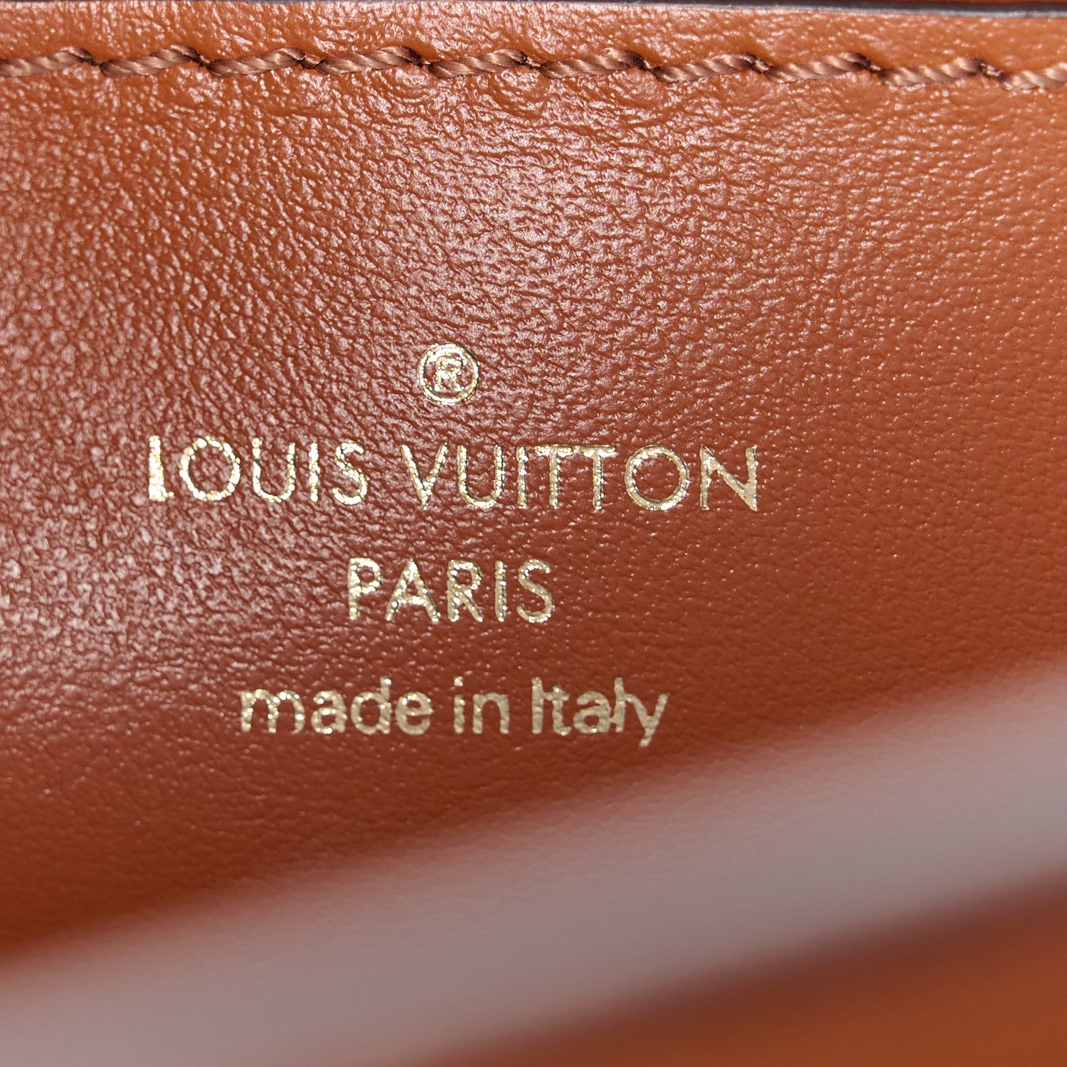 Louis Vuitton Smooth Calfskin LV Pont 9 Golden Siena 6 of 12