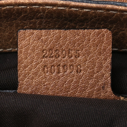 Gucci Monogram Large New Pelham Shoulder Bag Brown 6 of 10