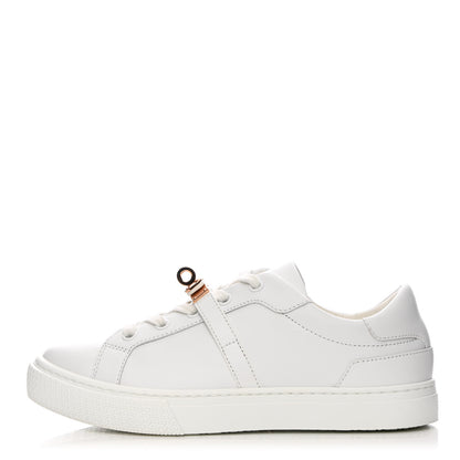 Hermes Calfskin Day Sneakers 35.5 White 1 of 12