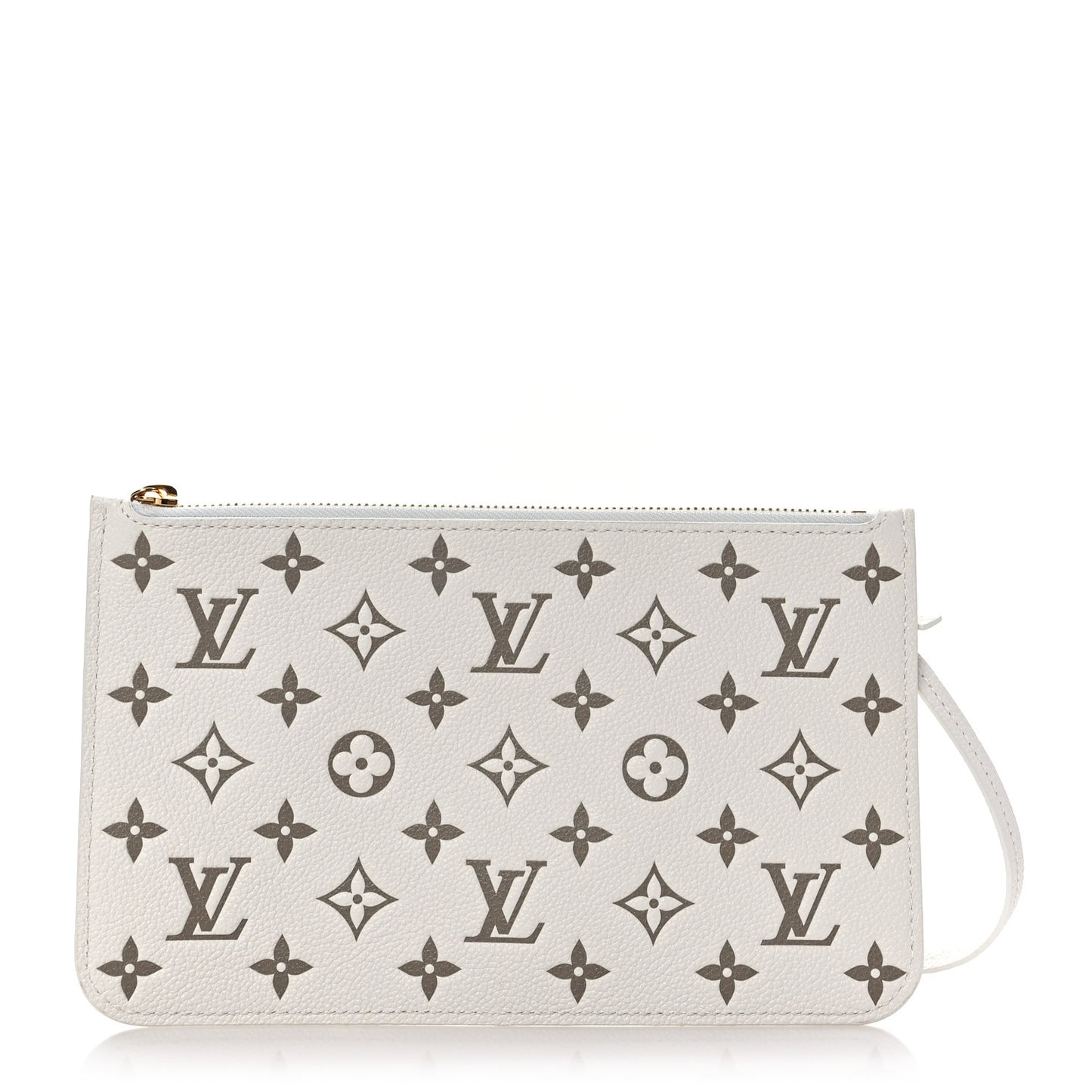 Empreinte Monogram Spring In The City Neverfull Pochette MM Kaki Beige Cream