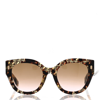 Fendi Acetate FF Sunglasses FF 0452/F/S Tortoise 2 of 8