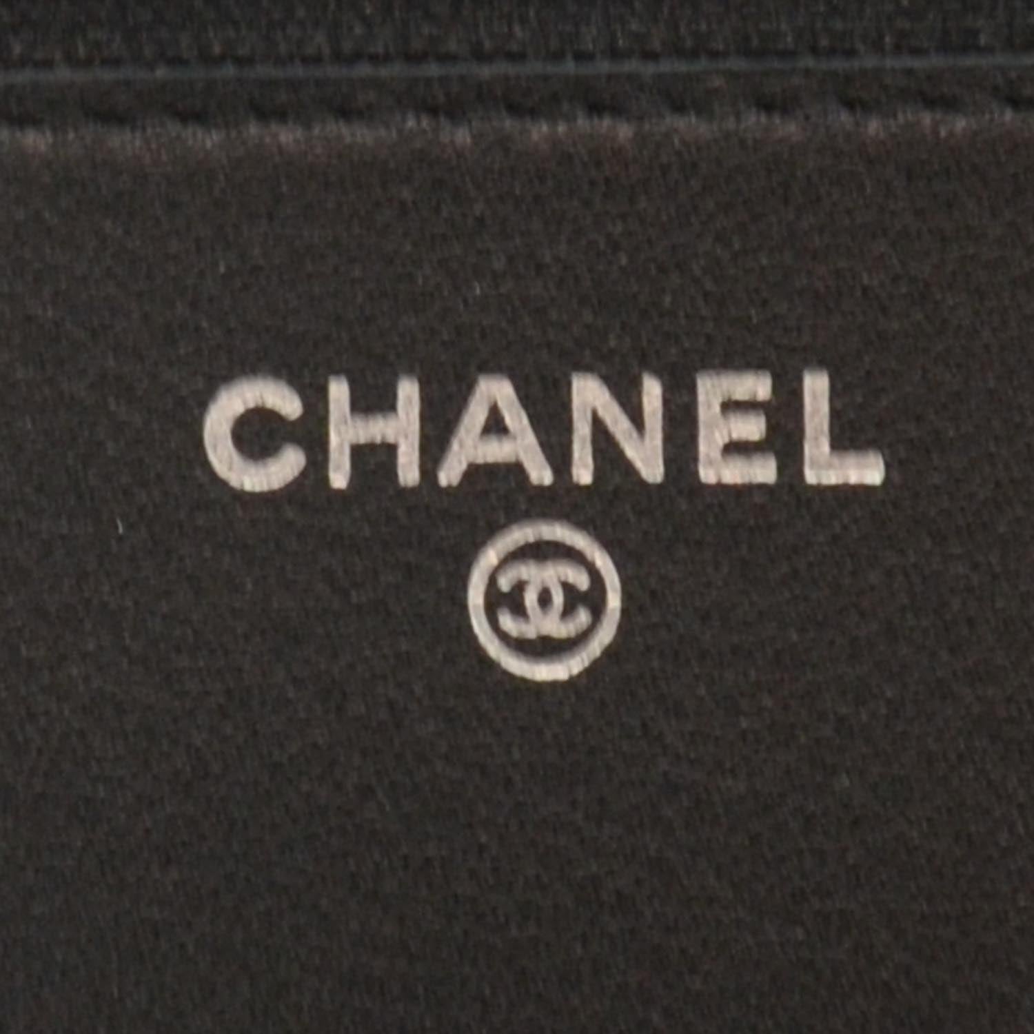 Chanel Caviar Wallet on Chain WOC Black 5 of 8