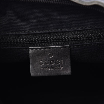 Gucci Nylon Monogram Small Hobo Black 5 of 15