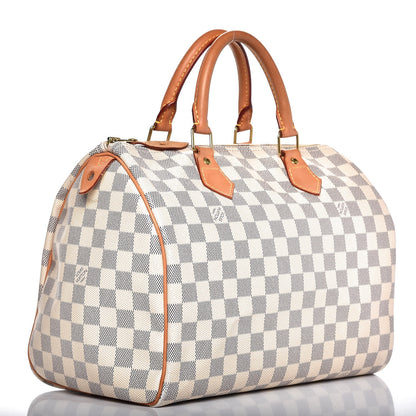 Louis Vuitton Damier Azur Speedy 30 3 of 15