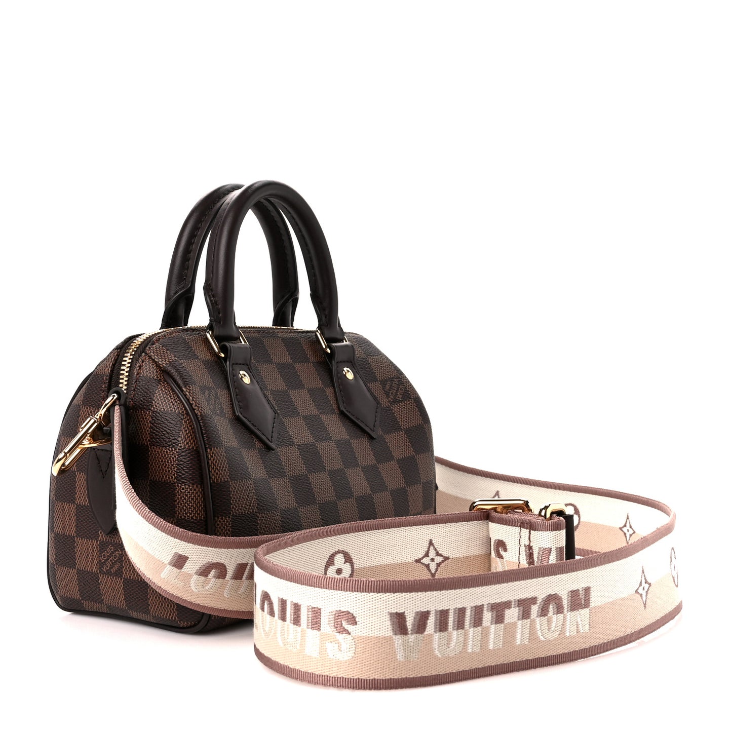 Damier Ebene Speedy Bandouliere 20