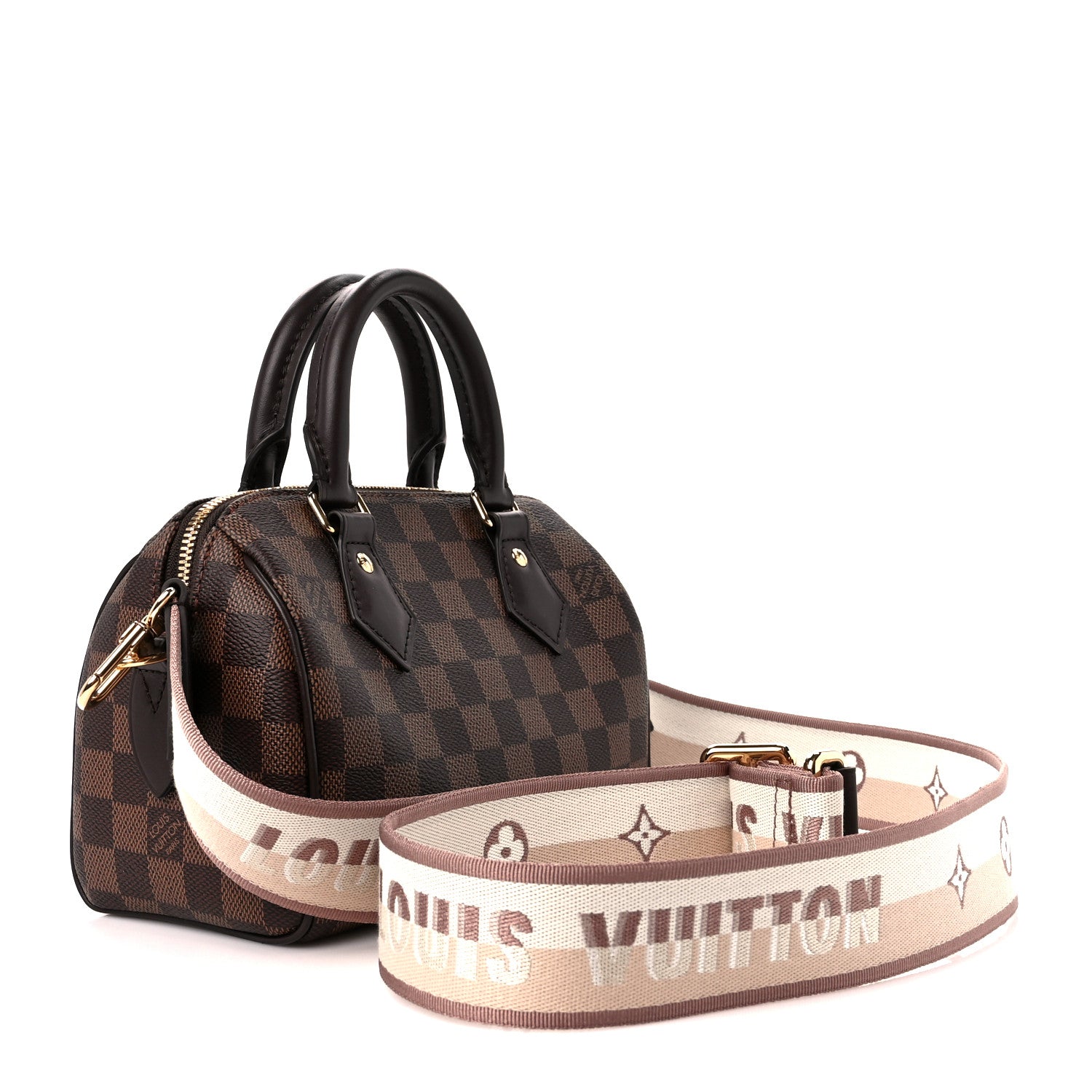 Louis Vuitton Damier Ebene Speedy Bandouliere 20 3 of 11