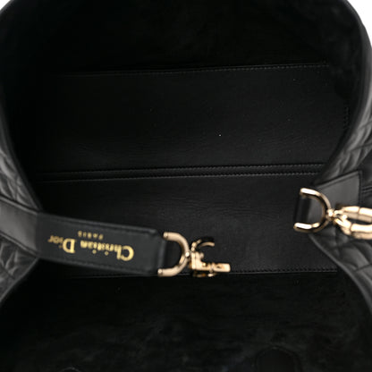 Christian Dior Calfskin Macrocannage Large Toujours Black 6 of 11