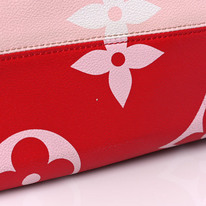 Louis Vuitton Monogram Giant Onthego GM Rouge Rose 16 of 17