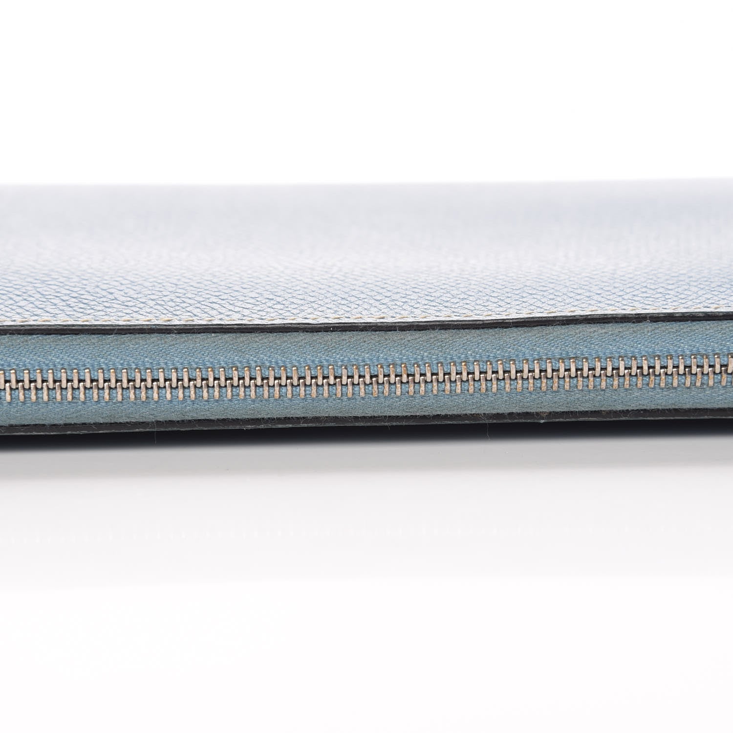 Hermes Epsom Azap Wallet Blue Jean 7 of 8