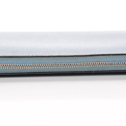 Hermes Epsom Azap Wallet Blue Jean 7 of 8