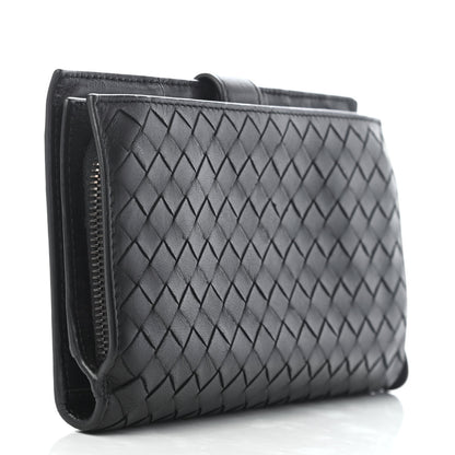 Bottega Veneta Nappa Intrecciato Continental Wallet Black 3 of 7