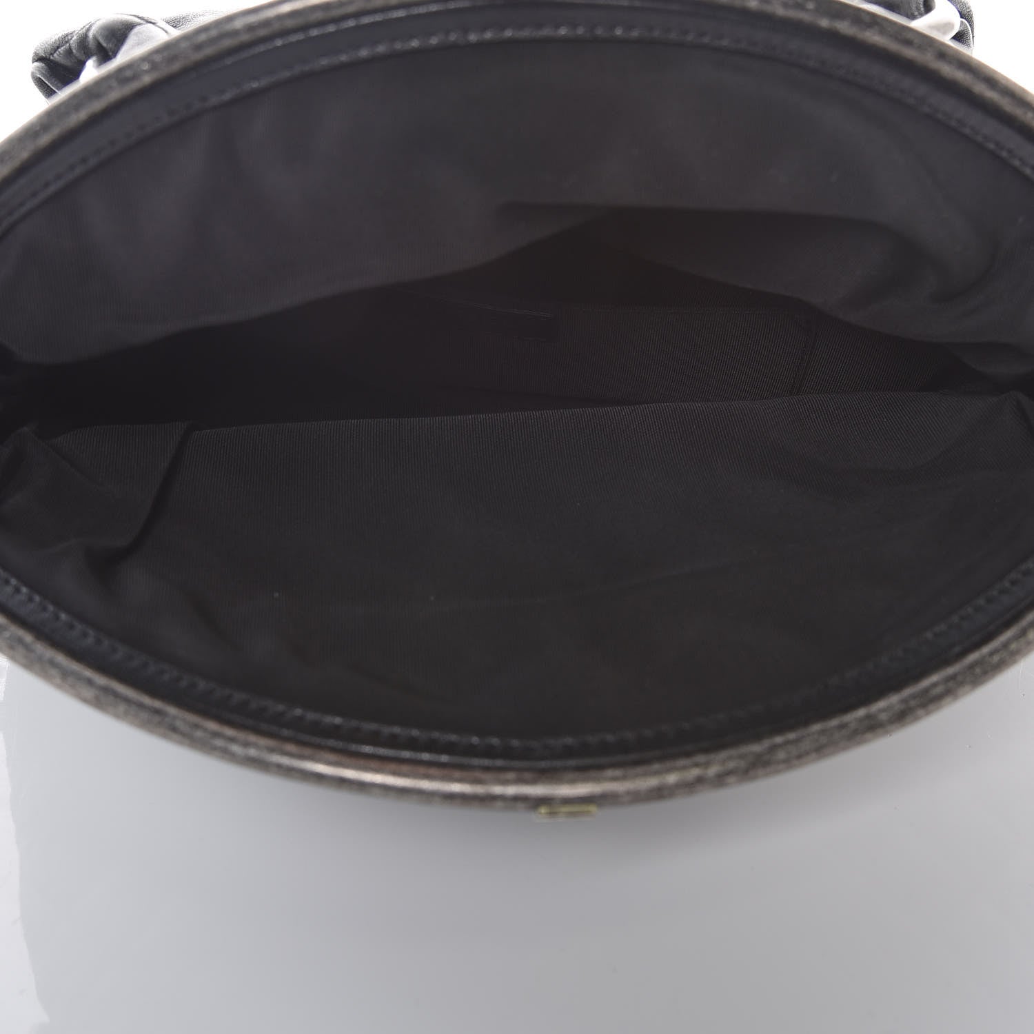Chanel Lambskin Quilted Frame Clasp Flap Clutch Black 5 of 8