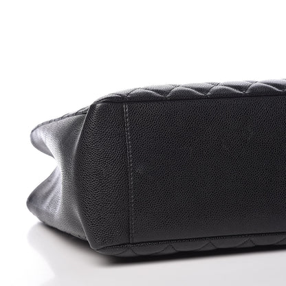 Chanel Caviar Quilted Grand Shopping Tote GST Black 20 of 22