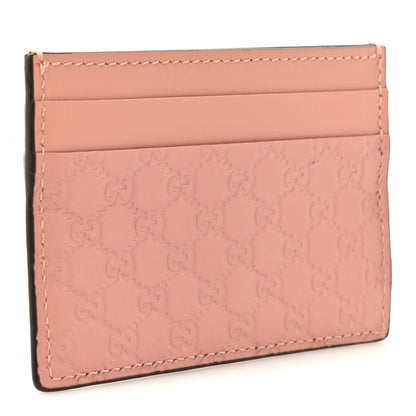 Gucci Microguccissima Card Holder Soft Pink 3 of 6