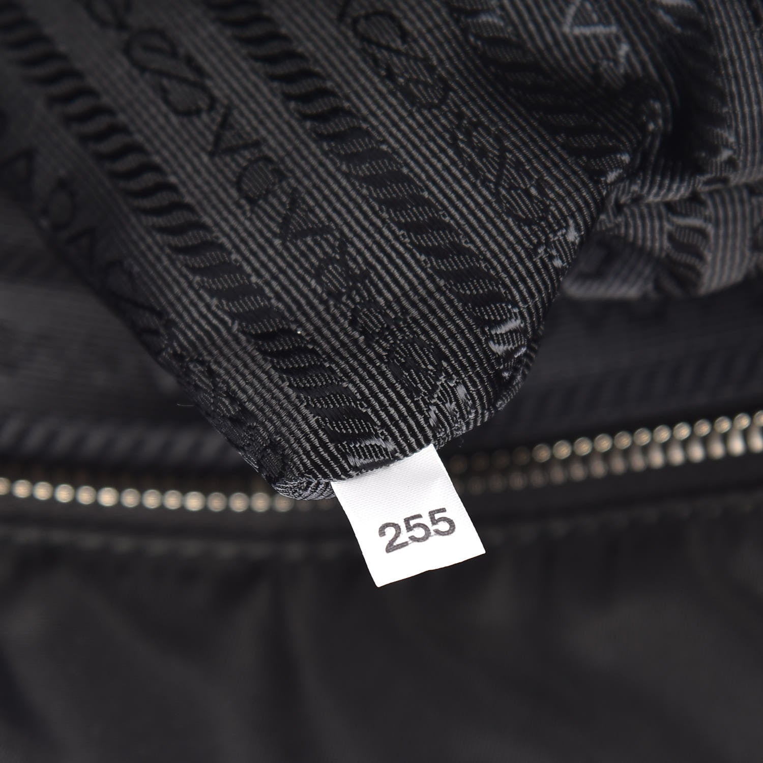 Prada Tessuto Nylon Saffiano Tote Black 8 of 10