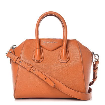 Givenchy Sugar Goatskin Mini Antigona Rust 1 of 10