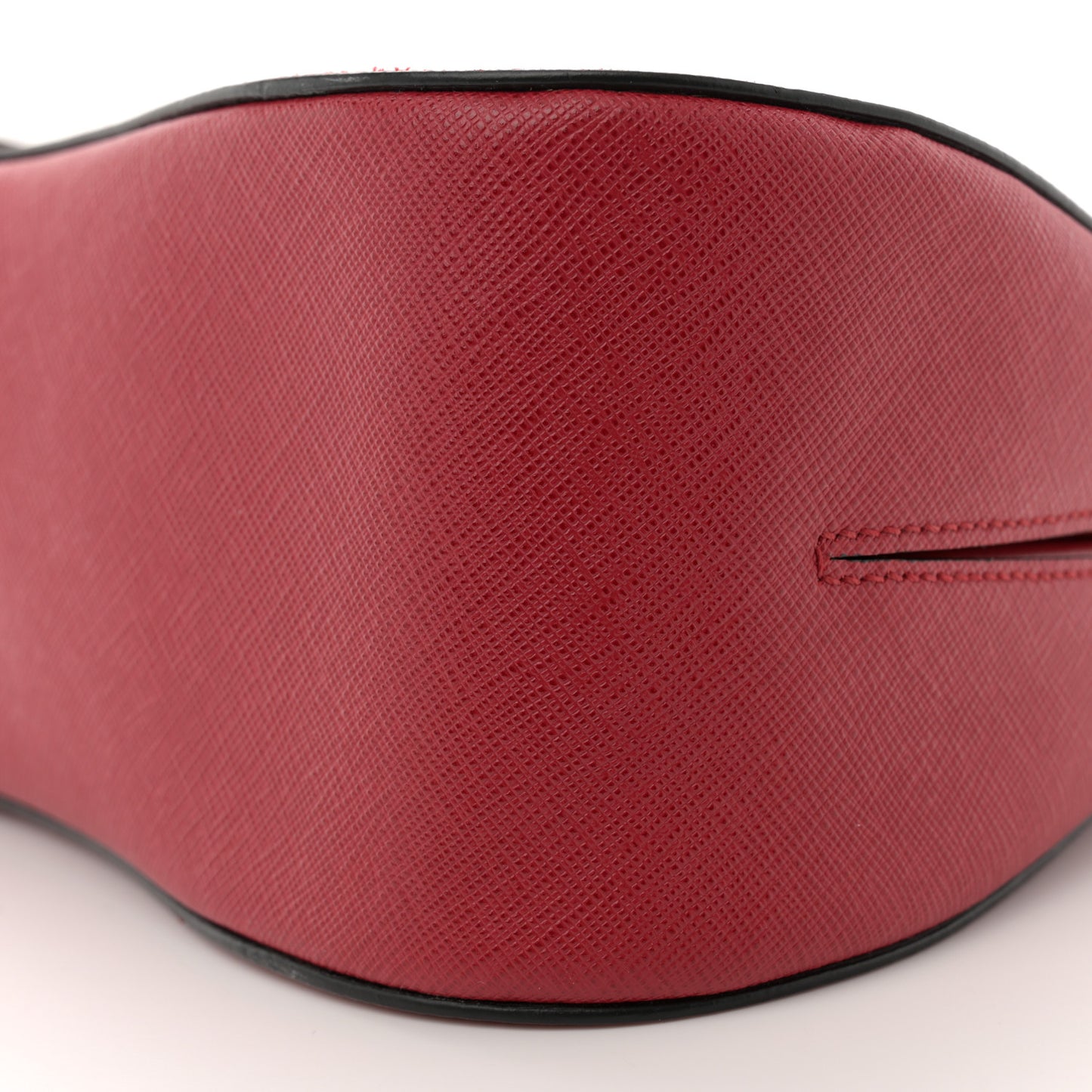 Saffiano Lux Large Sidonie Top Handle Bag Fuoco