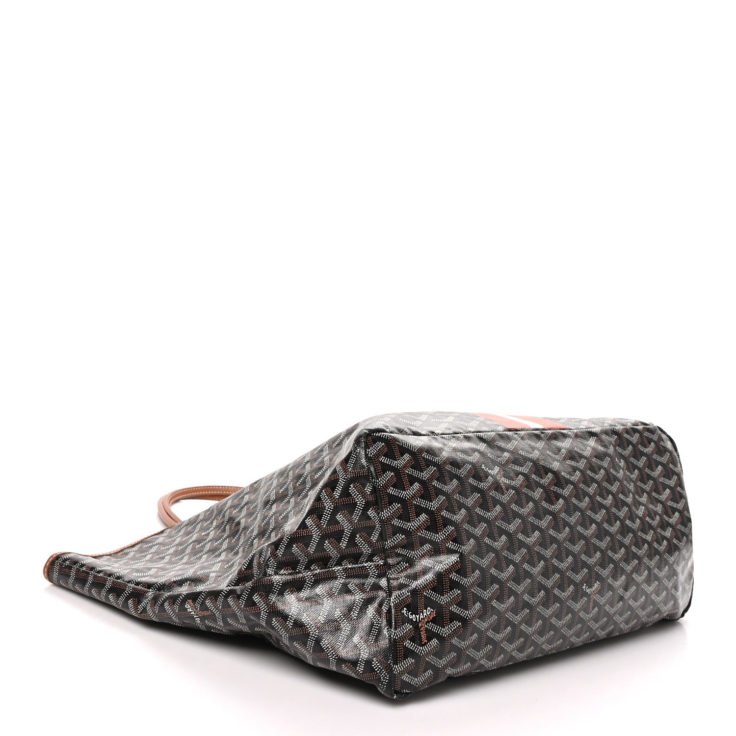 Goyard Goyardine Saint Louis GM Black Gold 4 of 10