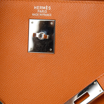 Hermes Epsom Kelly Sellier 35 Orange 21 of 21