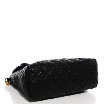Marc Jacobs Lambskin Quilted The XL Single Flap Black 4 of 8