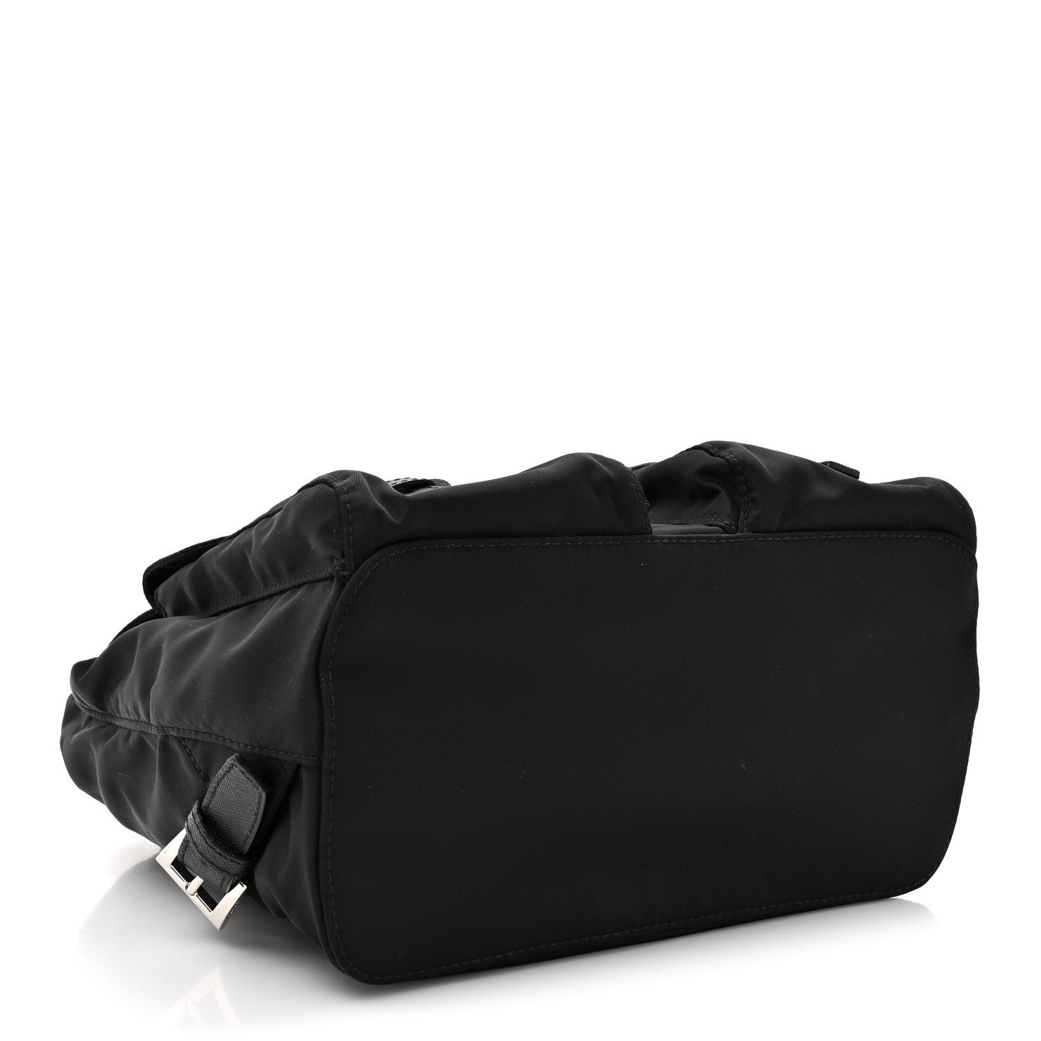 Prada Tessuto Nylon Saffiano Small Backpack Black 4 of 9
