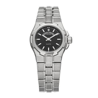 Vacheron Constantin Stainless Steel 24.5mm Overseas Quartz Watch Black 16050 1 of 4