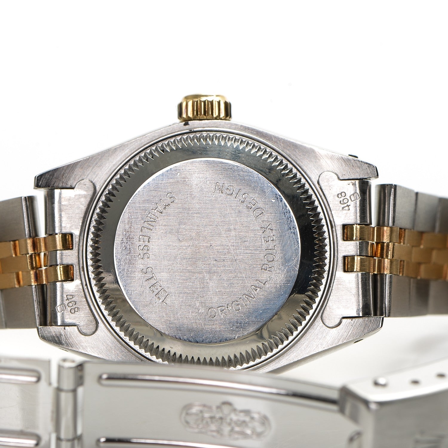 Rolex Stainless Steel 18K Yellow Gold 26mm Oyster Perpetual Datejust Watch Champagne 79173 6 of 8