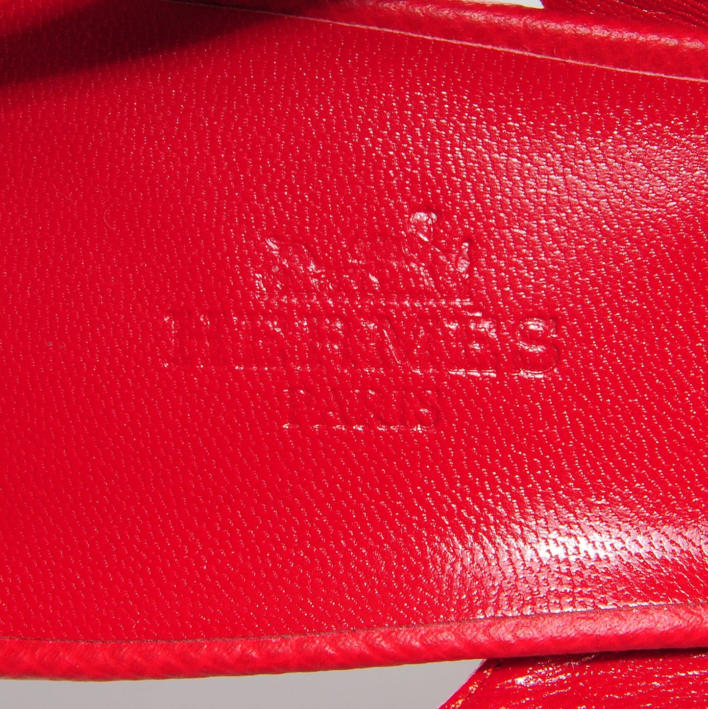 Epsom Night 70 Slingback Sandals 40 Rouge Casaque