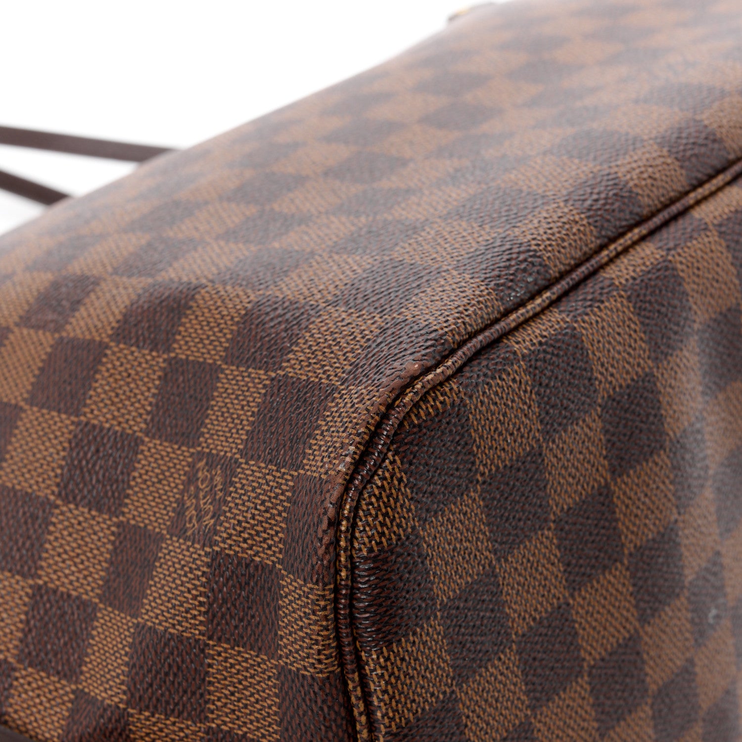 Louis Vuitton Damier Ebene Neo Neverfull MM Rose Ballerine 12 of 13